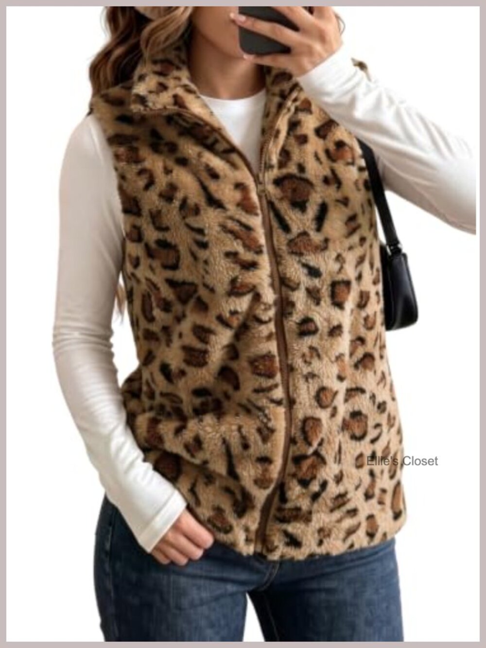 Dokotoo Womens Quilted Sherpa Vest Zip Up Sleeveless Jacket